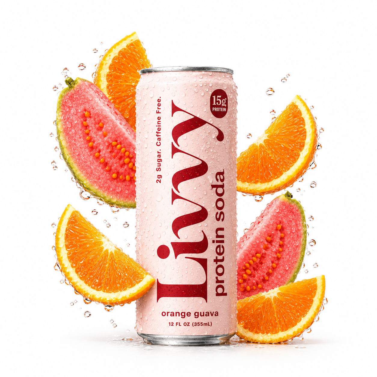 Livvy Protein Soda 15g Protein 80 Calories