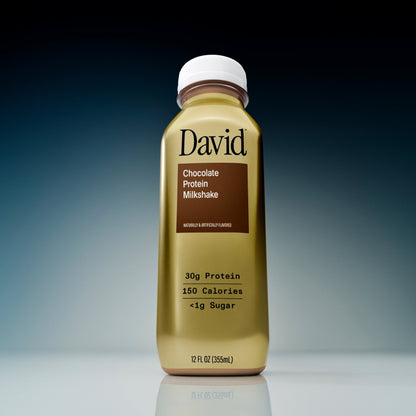 David Protein Milkshakes 30g Protein 140-150 Calories RTD