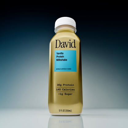 David Protein Milkshakes 30g Protein 140-150 Calories RTD