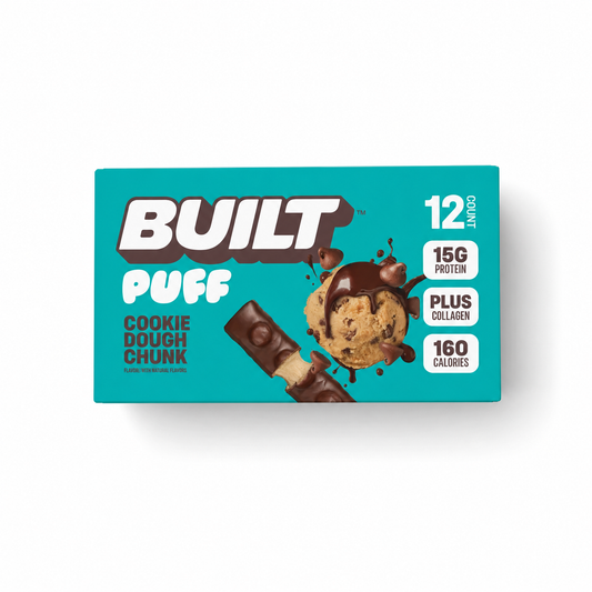 BUILT Puff Protein Marshmallow Puffs 15-17g Protein