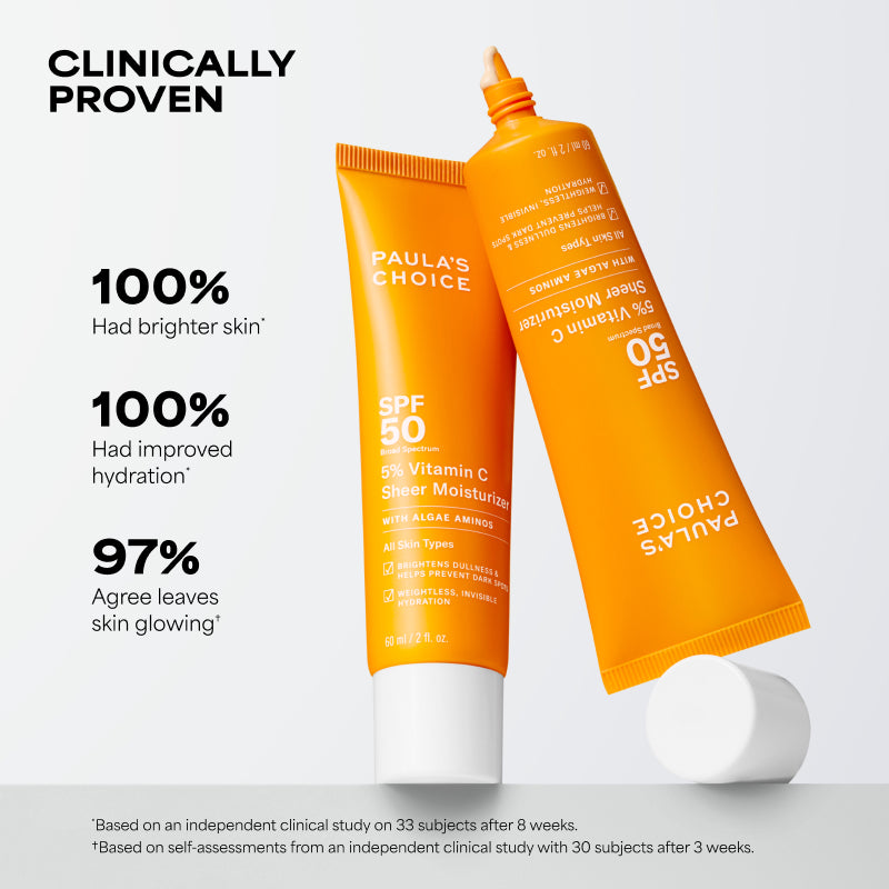 Paula's Choice 5% Vitamin C Sheer Moisturizer SPF 50