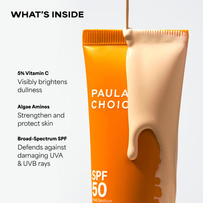 Paula's Choice 5% Vitamin C Sheer Moisturizer SPF 50