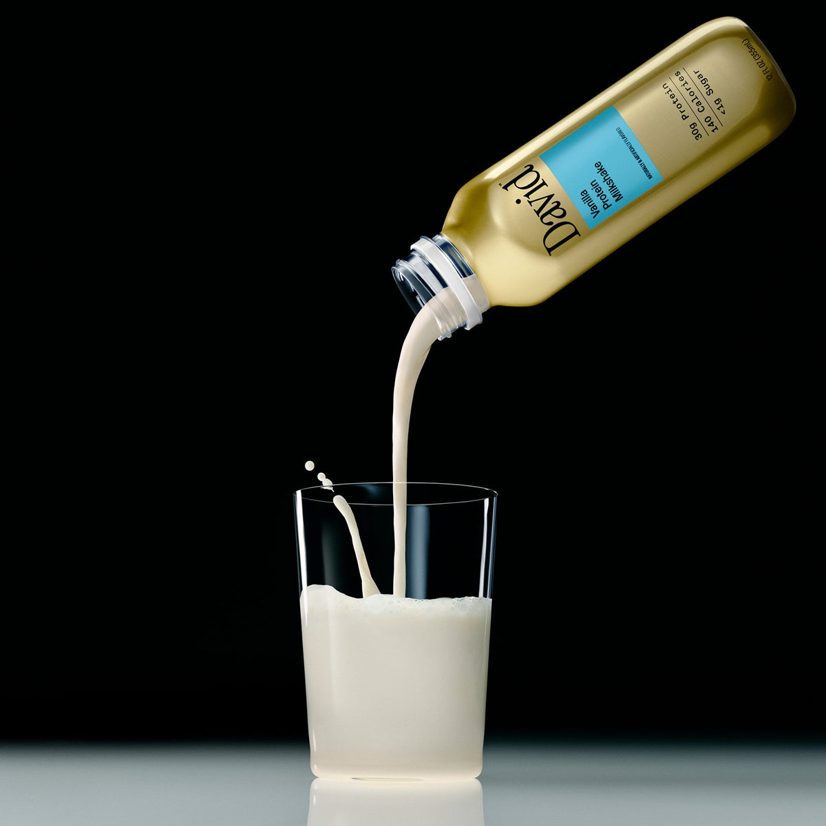 David Protein Milkshakes 30g Protein 140-150 Calories RTD