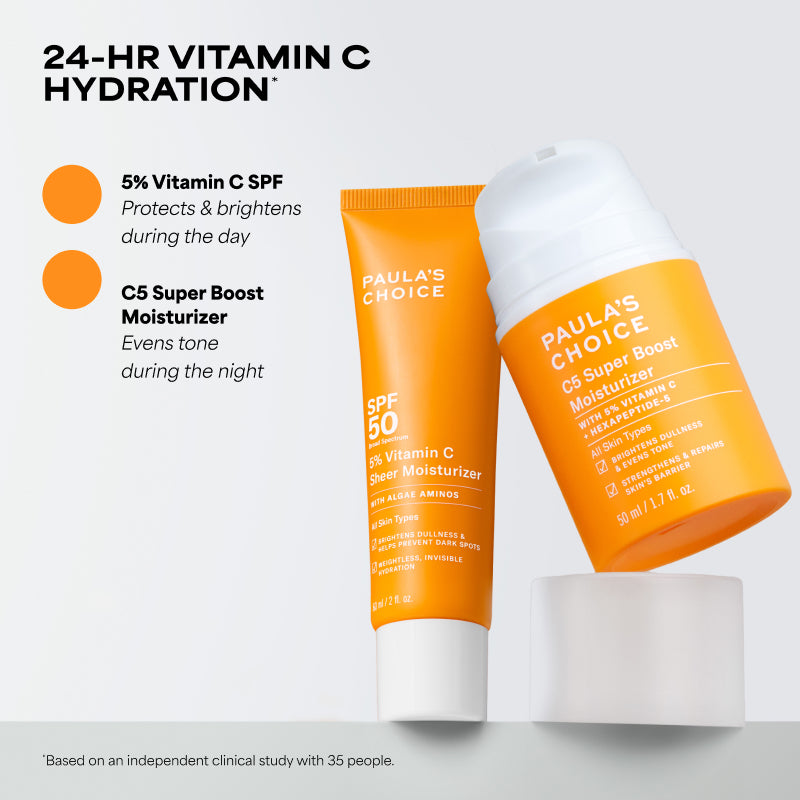 Paula's Choice 5% Vitamin C Sheer Moisturizer SPF 50