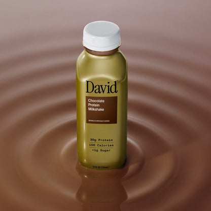 David Protein Milkshakes 30g Protein 140-150 Calories RTD