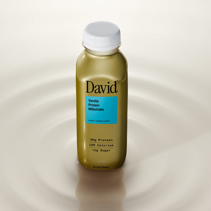David Protein Milkshakes 30g Protein 140-150 Calories RTD