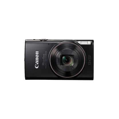Canon IXUS 285 HS A Digital Camera in Black, view 1
