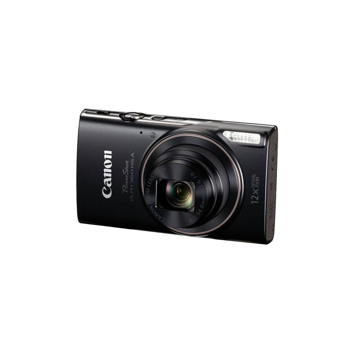 Canon IXUS 285 HS A Digital Camera in Black, view 3