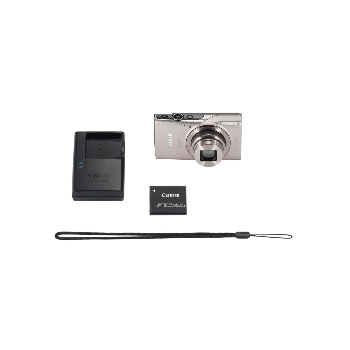 Canon IXUS 285 HS A Digital Camera in Silver, view 8