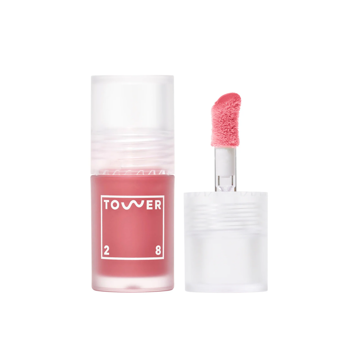 Tower 28 ShineOn Plumping Lip Jelly in rose shade with applicator wand
