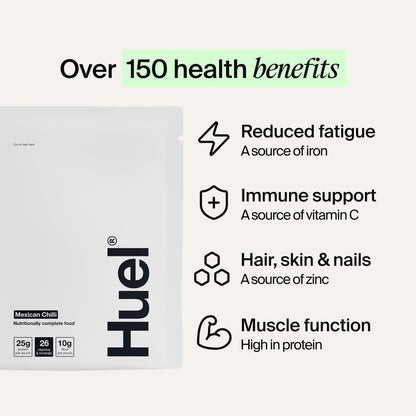 Huel Hot & Savory High Protein Meal Packs 24g Protein