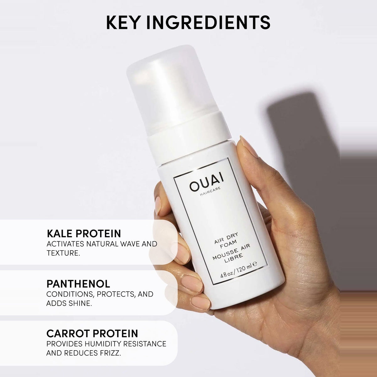 OUAI Air Dry Foam