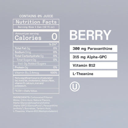 UPDATE Energy Drink 0g Sugar 0 Calories Caffeine-free