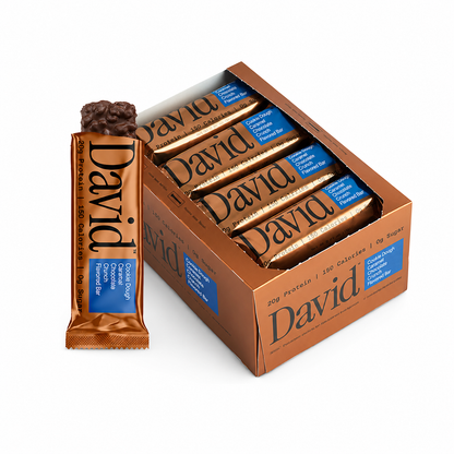 David Protein Bar Bronze 20g Protein 150 Calories 0 Sugar