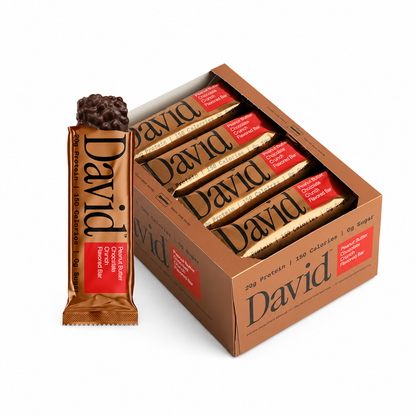 David Protein Bar Bronze 20g Protein 150 Calories 0 Sugar