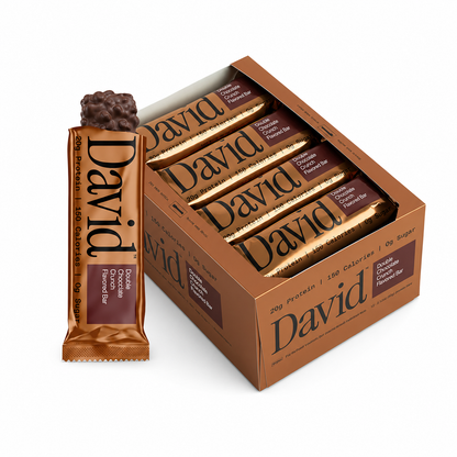 David Protein Bar Bronze 20g Protein 150 Calories 0 Sugar