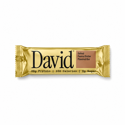 David Protein Bar Gold 28g Protein 150 Calories 0 Sugar