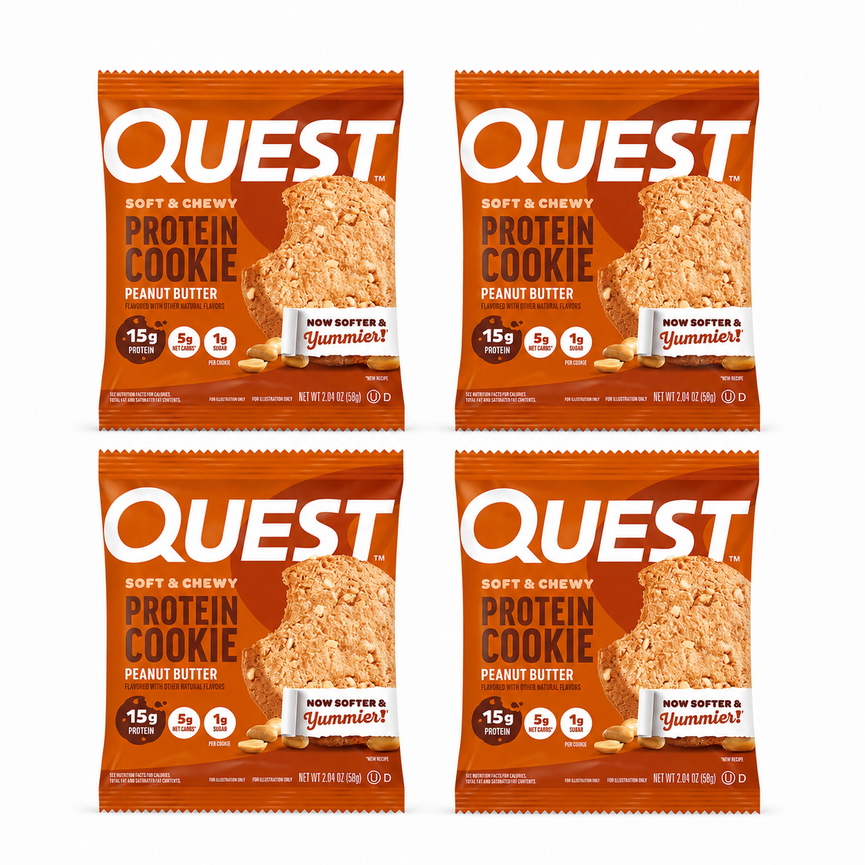 Quest Protein Cookie Soft & Chewy 15g Protein