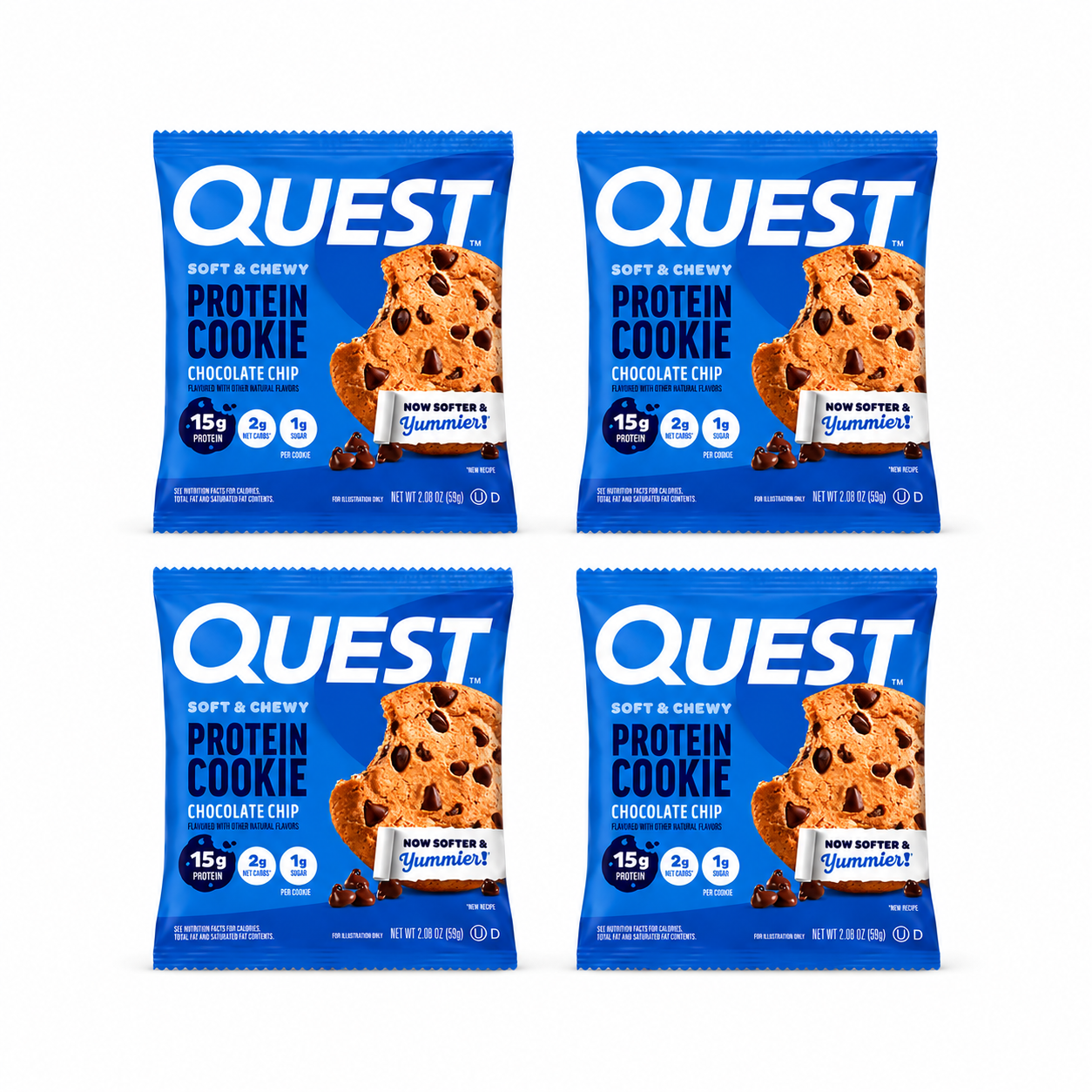 Quest Protein Cookie Soft & Chewy 15g Protein