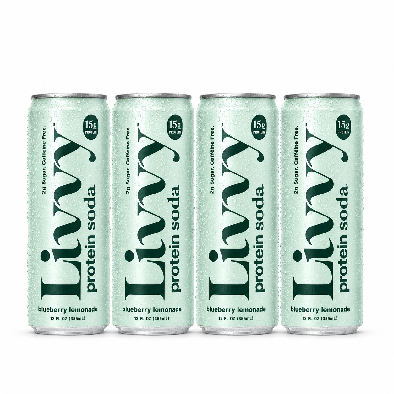 Livvy Protein Soda 15g Protein 80 Calories