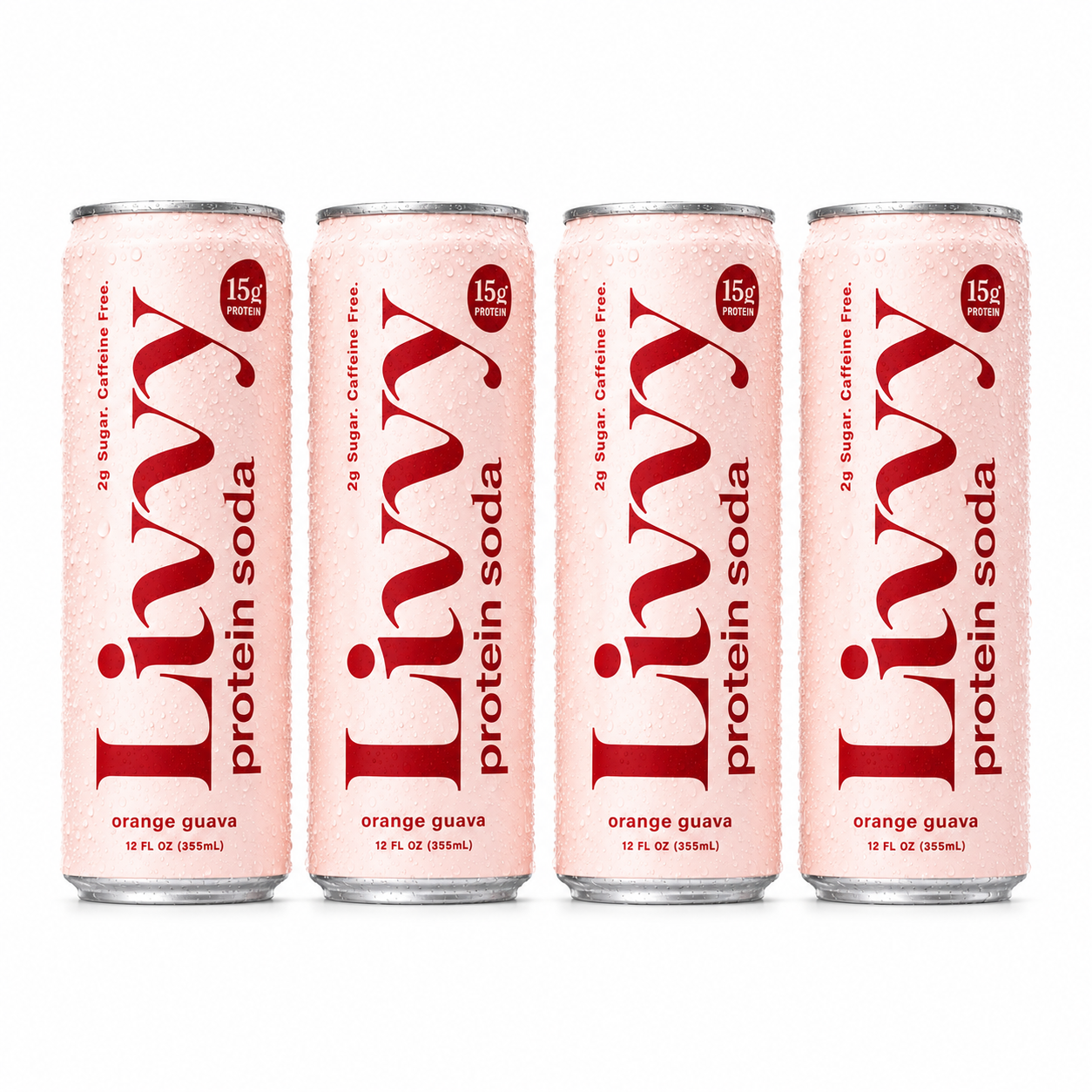 Livvy Protein Soda 15g Protein 80 Calories