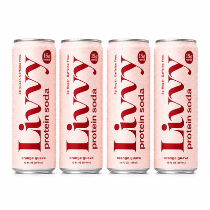 Livvy Protein Soda 15g Protein 80 Calories