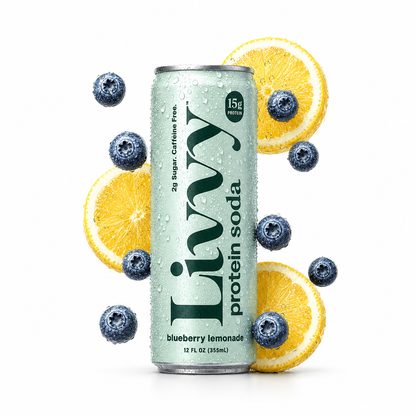 Livvy Protein Soda 15g Protein 80 Calories