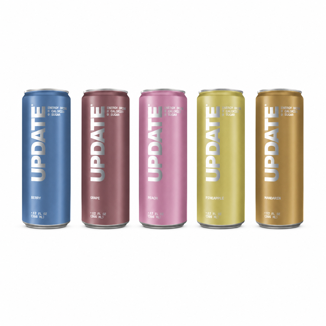 UPDATE Energy Drink 0g Sugar 0 Calories Caffeine-free