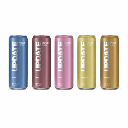 UPDATE Energy Drink 0g Sugar 0 Calories Caffeine-free