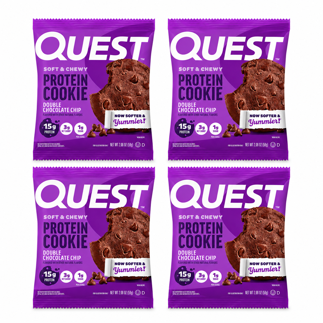 Quest Protein Cookie Soft & Chewy 15g Protein