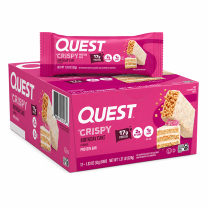 Quest Crispy Hero Bars Protein Bar 15-18g Protein