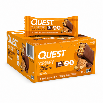 Quest Crispy Hero Bars Protein Bar 15-18g Protein