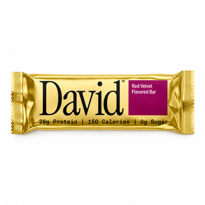 David Protein Bar Gold 28g Protein 150 Calories 0 Sugar