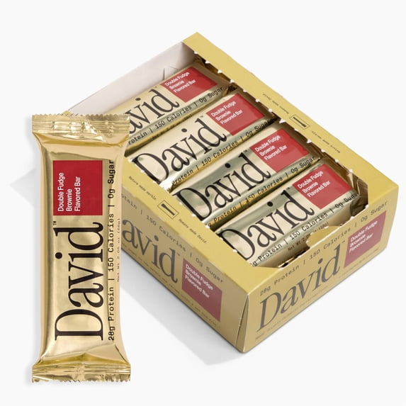 David Protein Bar Gold 28g Protein 150 Calories 0 Sugar