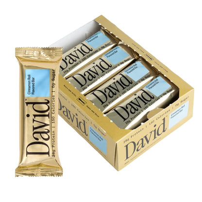 David Protein Bar Gold 28g Protein 150 Calories 0 Sugar