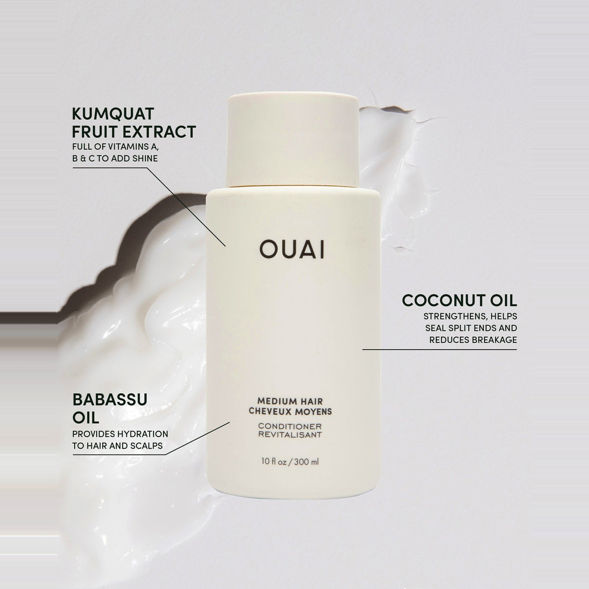 OUAI Medium Hair Conditioner
