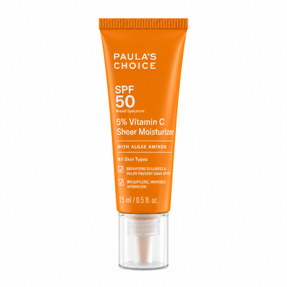 Paula's Choice 5% Vitamin C Sheer Moisturizer SPF 50
