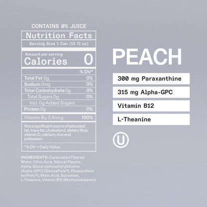 UPDATE Energy Drink 0g Sugar 0 Calories Caffeine-free