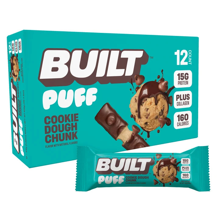 BUILT Puff Protein Marshmallow Puffs 15-17g Protein