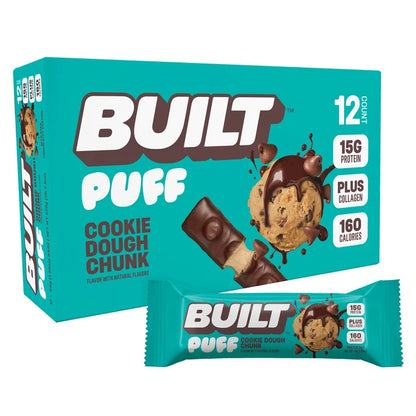 BUILT Puff Protein Marshmallow Puffs 15-17g Protein