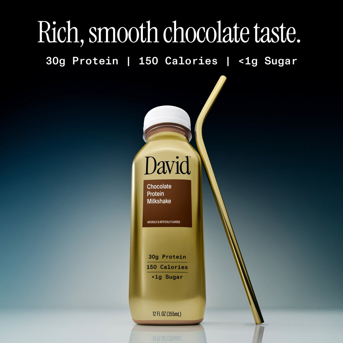 David Protein Milkshakes 30g Protein 140-150 Calories RTD