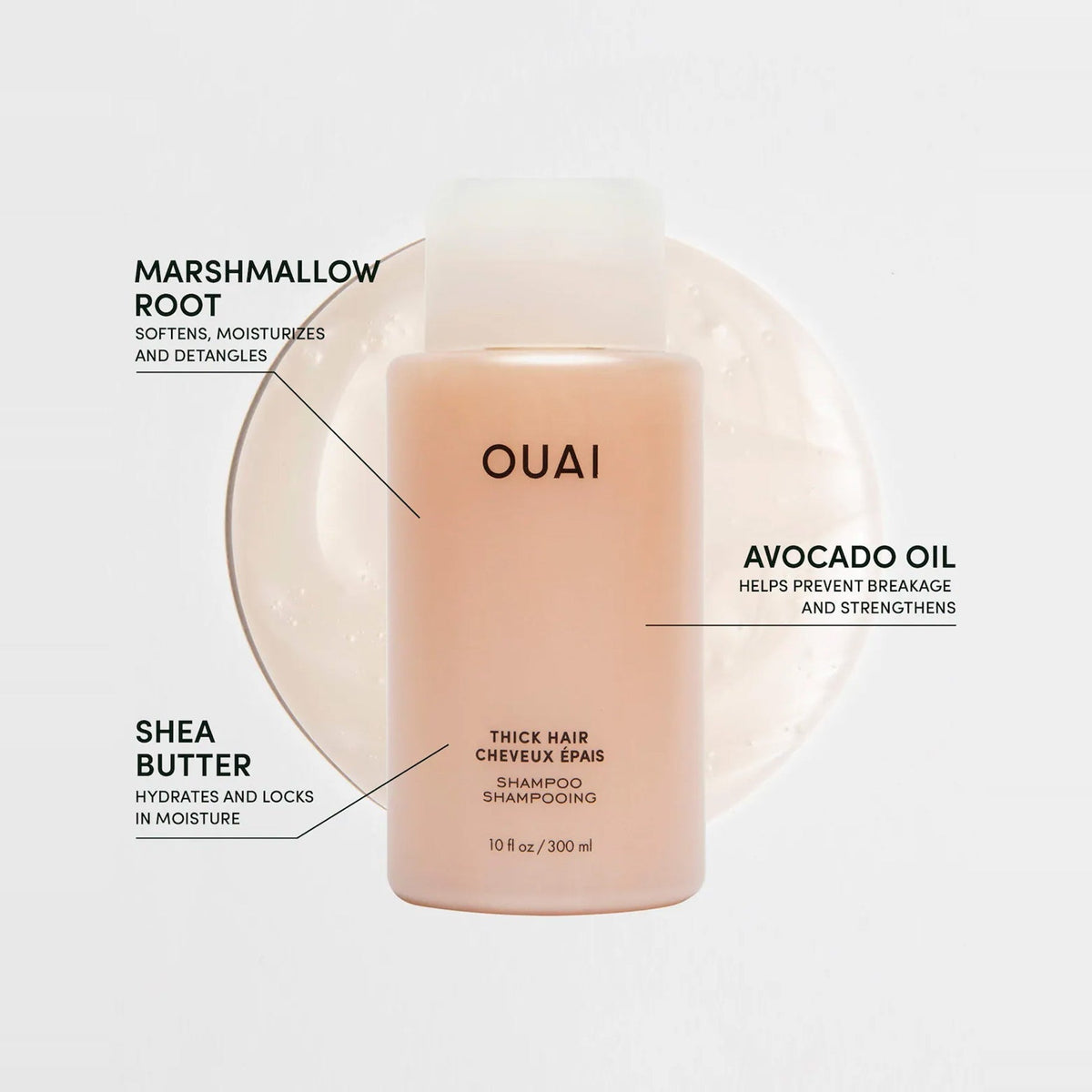 OUAI Thick Hair Shampoo