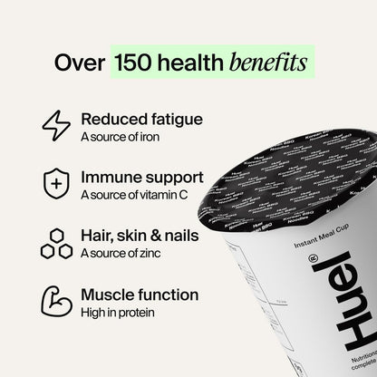 Huel Hot & Savory Cups On-the-go High Protein Instant Meals Upto 25g Protein