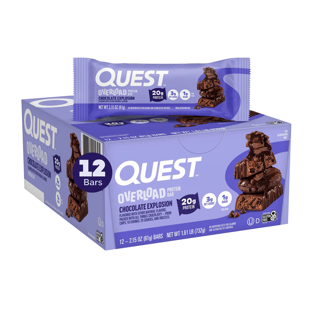 Quest Overload Bars 20g Protein