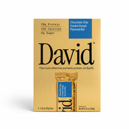 David Protein Bar Gold 28g Protein 150 Calories 0 Sugar