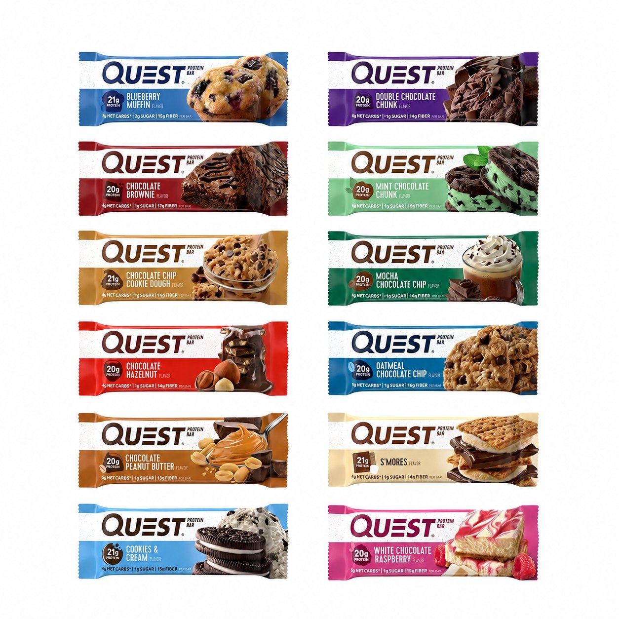 Quest Protein Bars 20g Protein