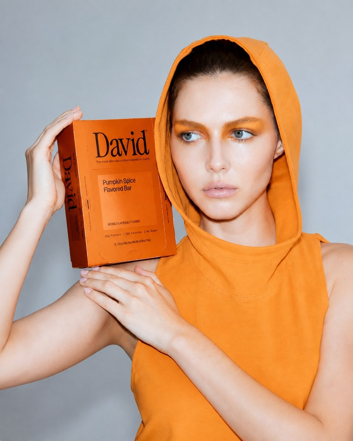 David Protein Bar Gold Pumpkin Spice Limited Edition 28g Protein 150 Calories 0 Sugar