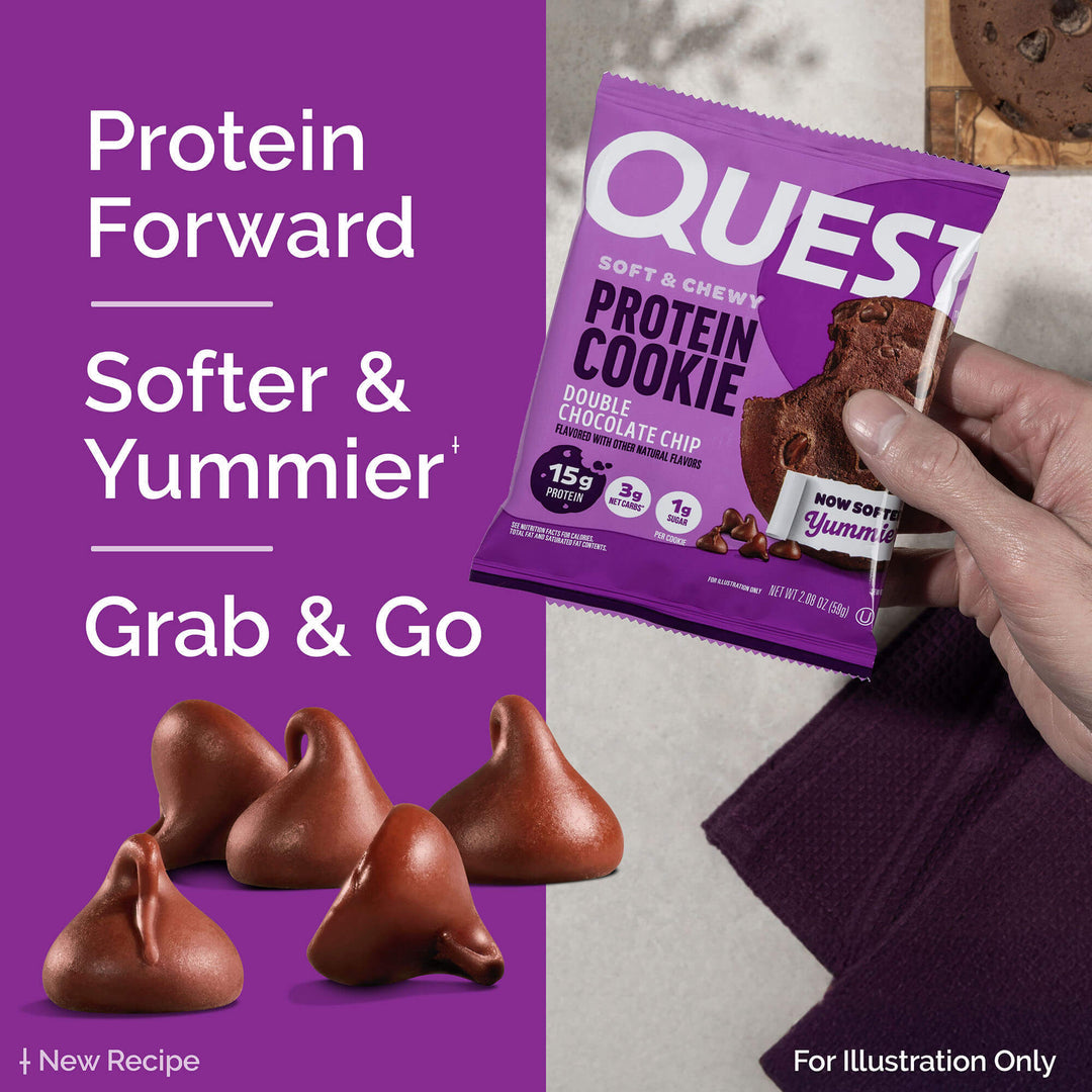 Quest Protein Cookie Soft & Chewy 15g Protein