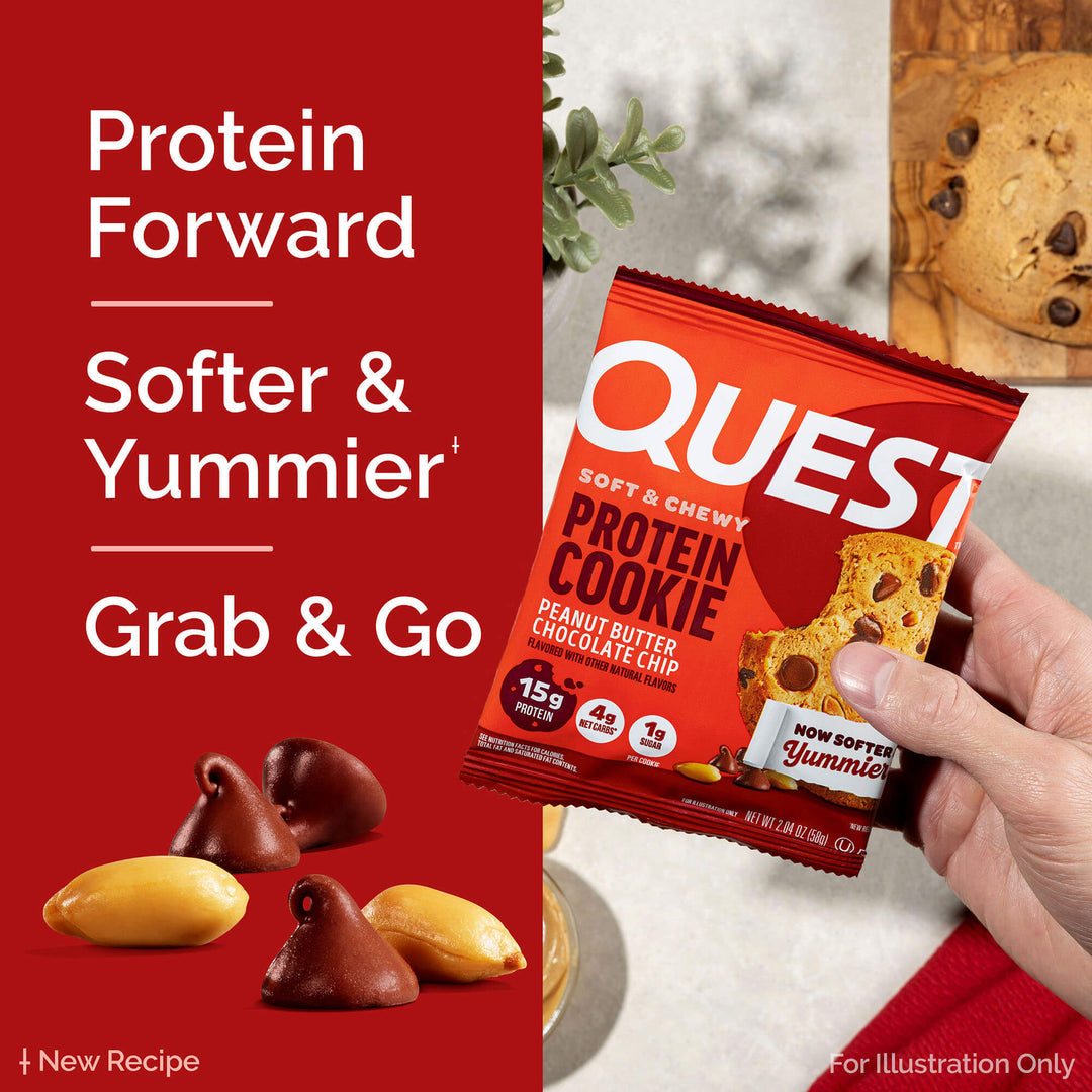Quest Protein Cookie Soft & Chewy 15g Protein