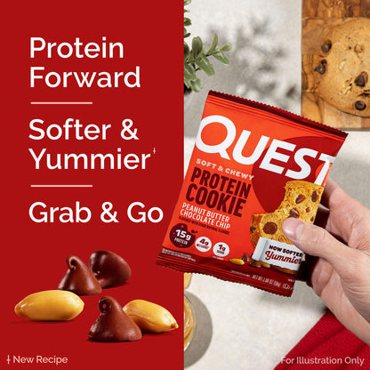 Quest Protein Cookie Soft & Chewy 15g Protein